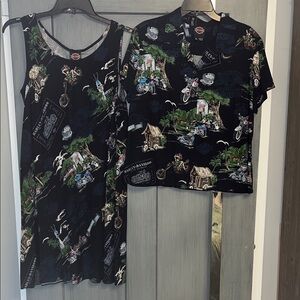 Authentic Harley-Davidson Black Sugar Shack  Adventure Dress & Matching Shirt